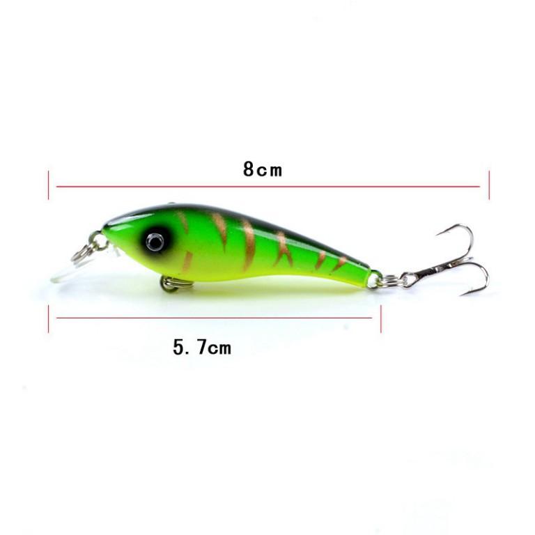Mồi Câu Cá Giả_ Mồi Câu Lure Mino dài 5,7cm nặng 4,4g _ 001