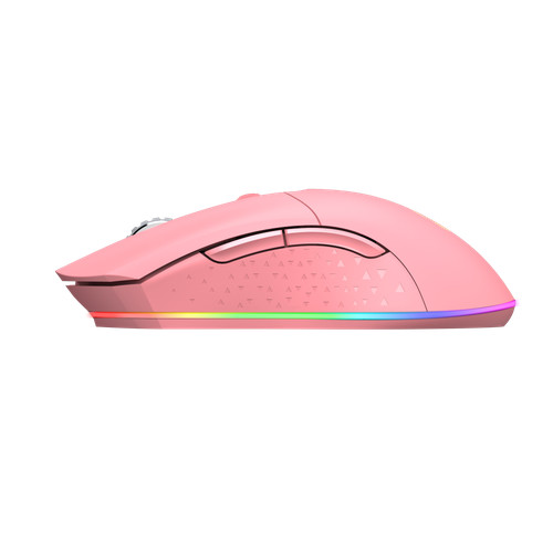 Chuột Không Dây Gaming Dareu EM901 RGB Pink - Hàng Chính Hãng