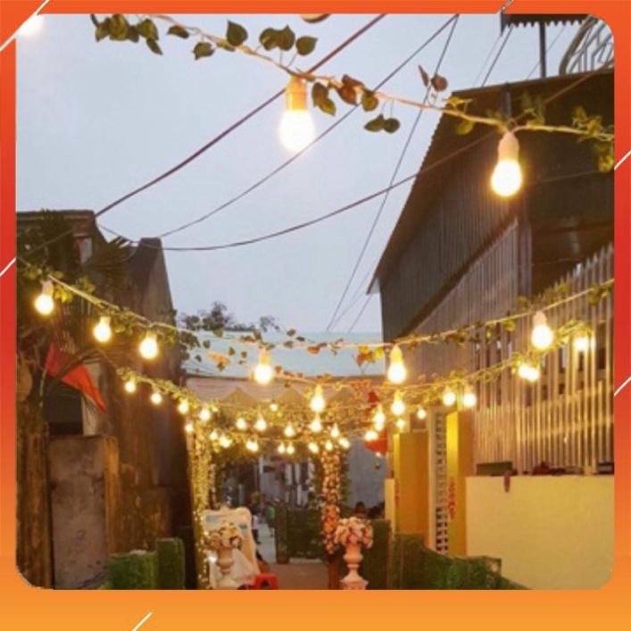 Dây Đui Đèn Ngoài Trời Chống Nước Đui E27 , Đèn Trang Trí Quán Cafe/Sân Vườn