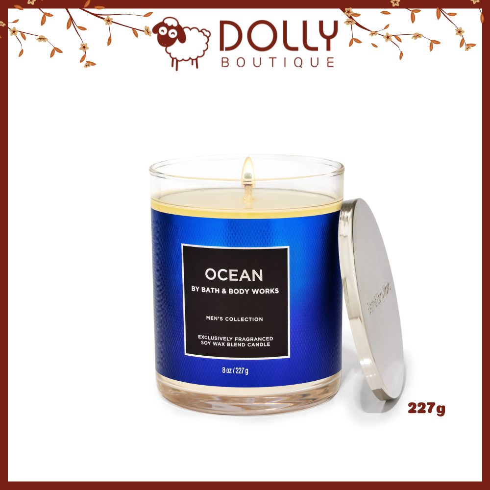 Nến Thơm 1 Bấc  Ocean Single Wick Candle 227g