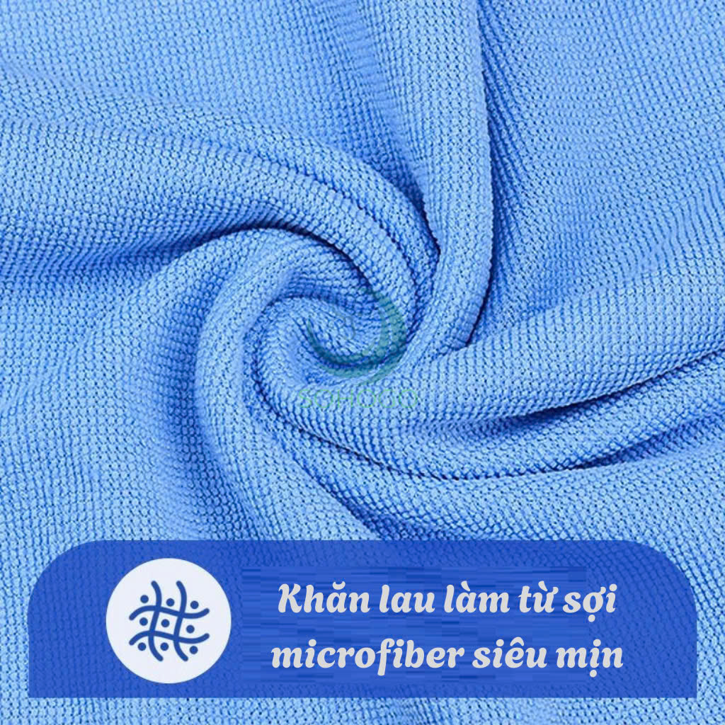 Khăn lau kính chống trầy- Khăn microfiber lau điện thoại 17x20cm- Khăn lau màn hình cao cấp- Khăn lau đa dụng siêu thấm- Khăn lau máy ảnh, kính mắt-Hàng nhập khẩu