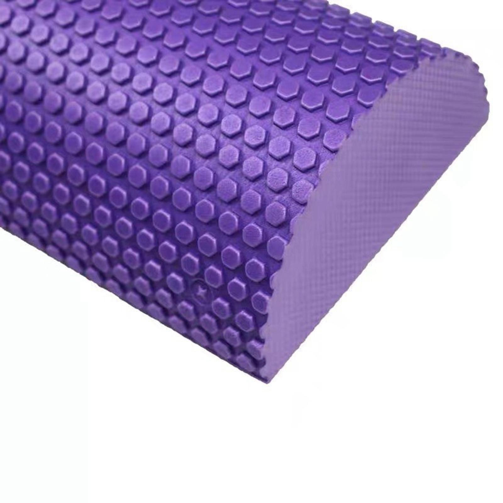 2x Foam Roller Half Round Massage Yoga Pilates Fitness Yoga
