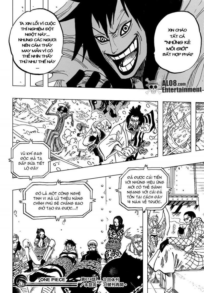 đảo hải tặc - one piece chapter 674 16