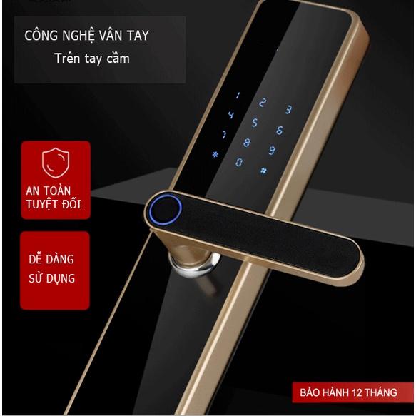 Khóa vân tay , wifi, thẻ, mã, chìa , [Lắp đặt nhanh ]