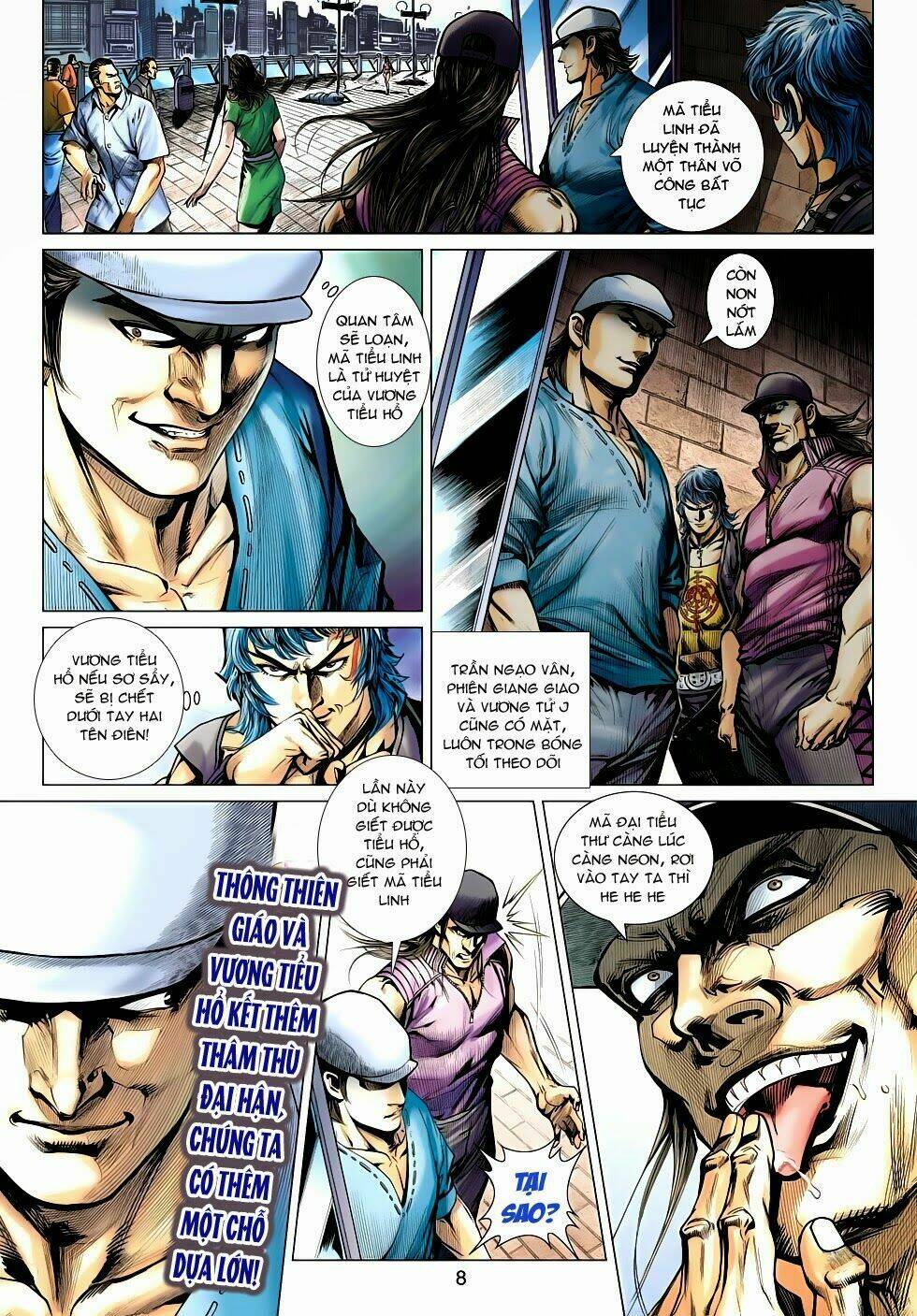 tân tác long hổ môn chapter 488 8