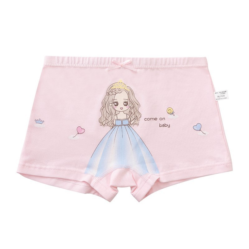 Quần chip bé gái xuất dư Quần lót đùi trẻ em cotton cao cấp mềm mại thoáng mát