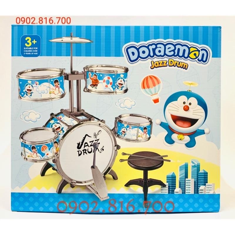 Bộ Trống Jazz Drum Cho Bé hình DOREMON