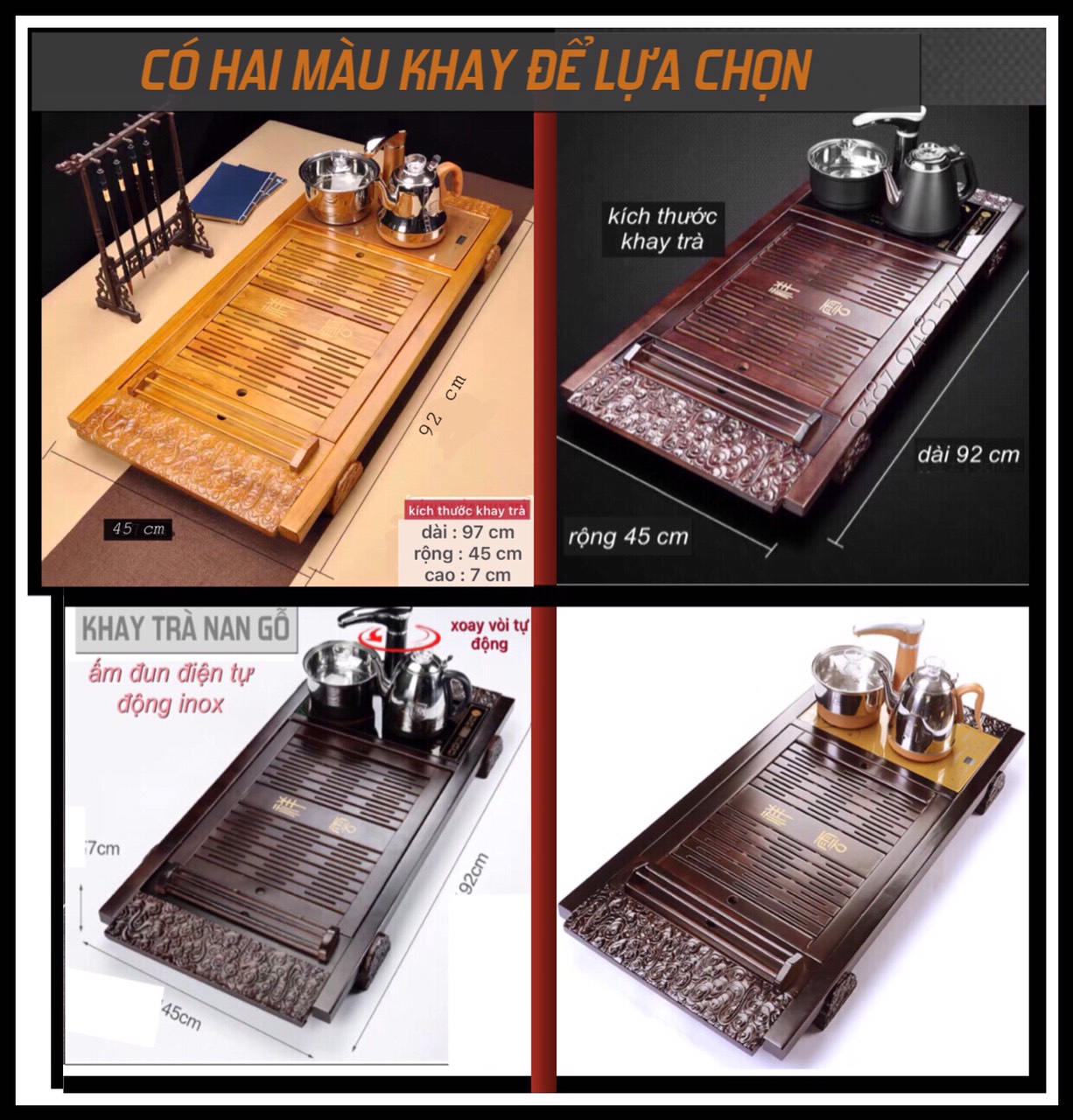 Bộ bàn pha trà điện ,bếp đun nước cảm ứng tự động thông minh đa năng inox ,khay trà đạo nan gỗ 08 ,Ấm chén gốm sứ , tử sa cát tím tùy chọn theo mẫu ,Bộ sản phảm đủ món như hình