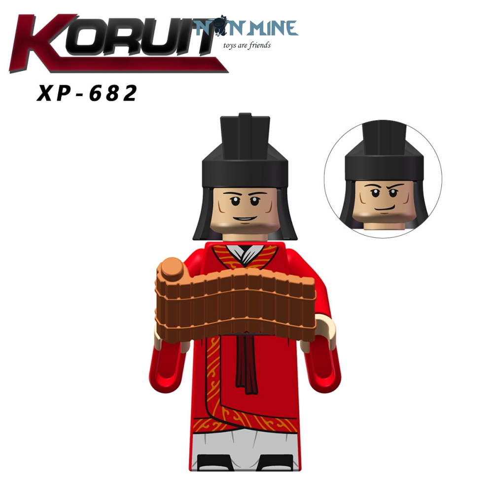 Minifigures Xếp Hình Lắp Ráp Lính Nhà Hán Sở Hạng Vũ Lưu Bang KT1092