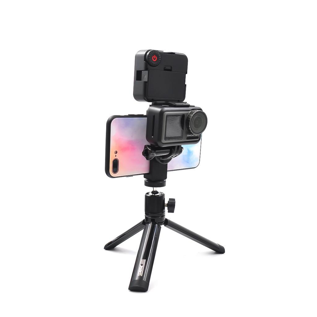 Kim Loại Cầm Tay Có Thể Điều Chỉnh Gắn Chân Máy Nối Dài Chân Máy cho DJI OSMO Hành Động