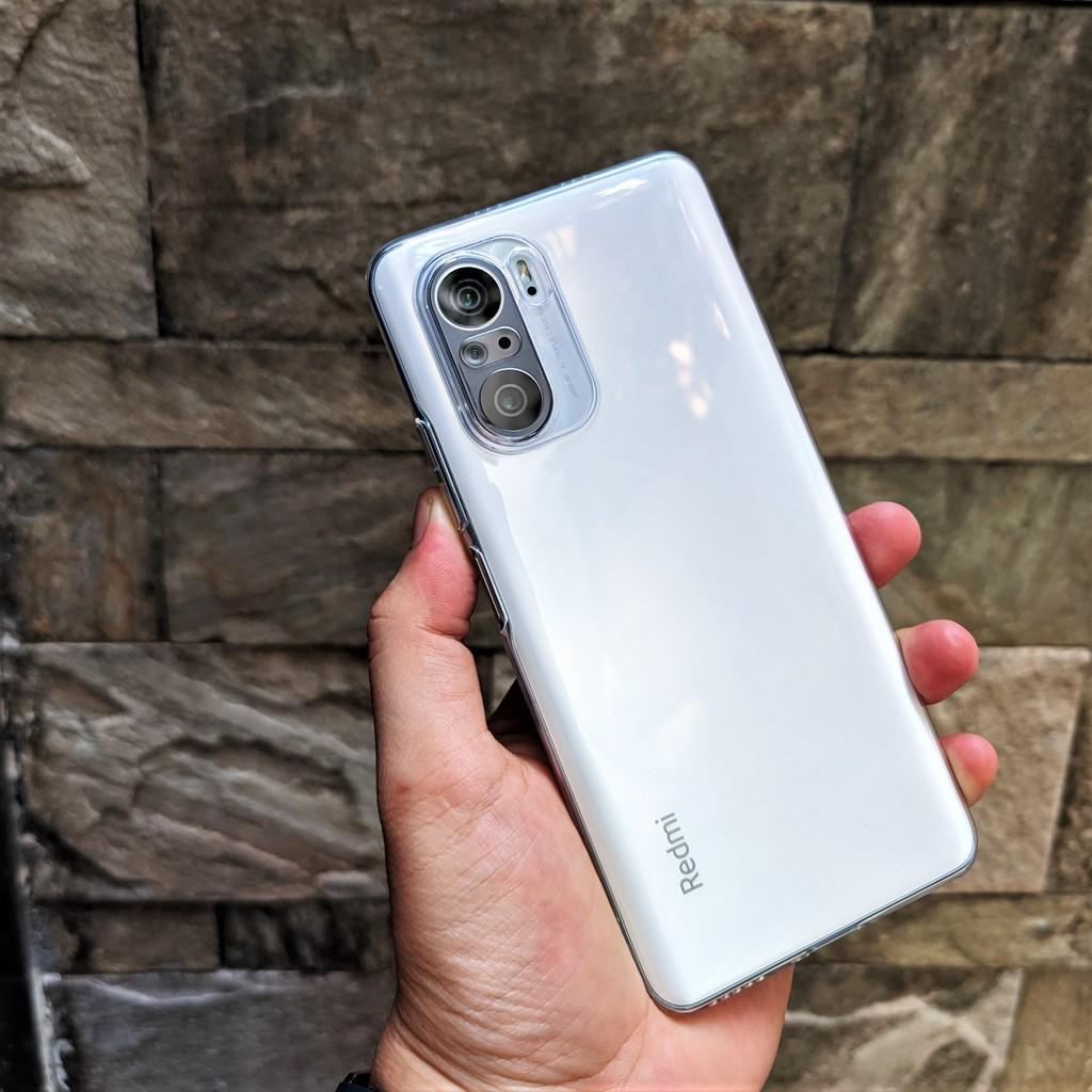 Ốp lưng redmi k40 k40 pro k30 k30 pro k40 gaming poco f3 silicon trong suốt chính hãng GOR bảo vệ camera huỳnh tân store - Hàng nhập khẩu