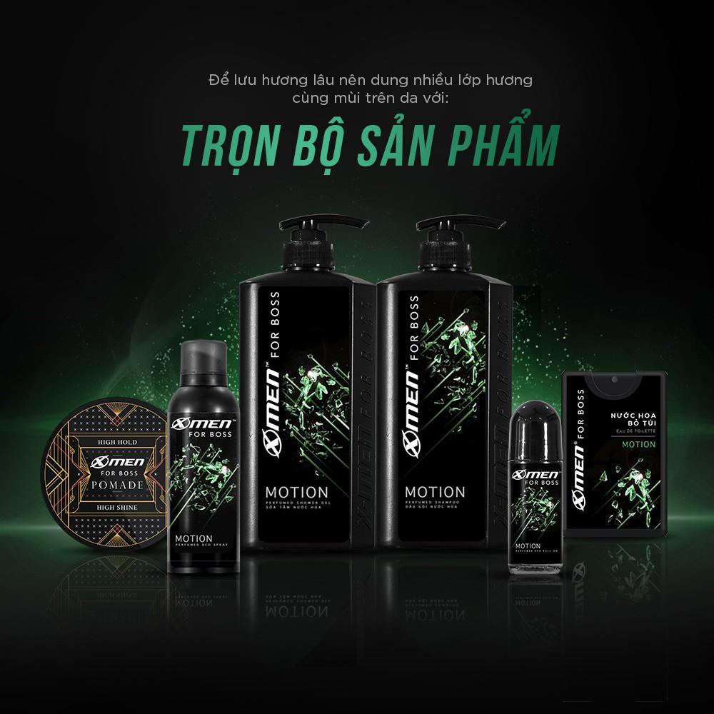 Nước hoa EDT X-Men for Boss Motion 49ml - Mùi hương năng động phóng khoáng