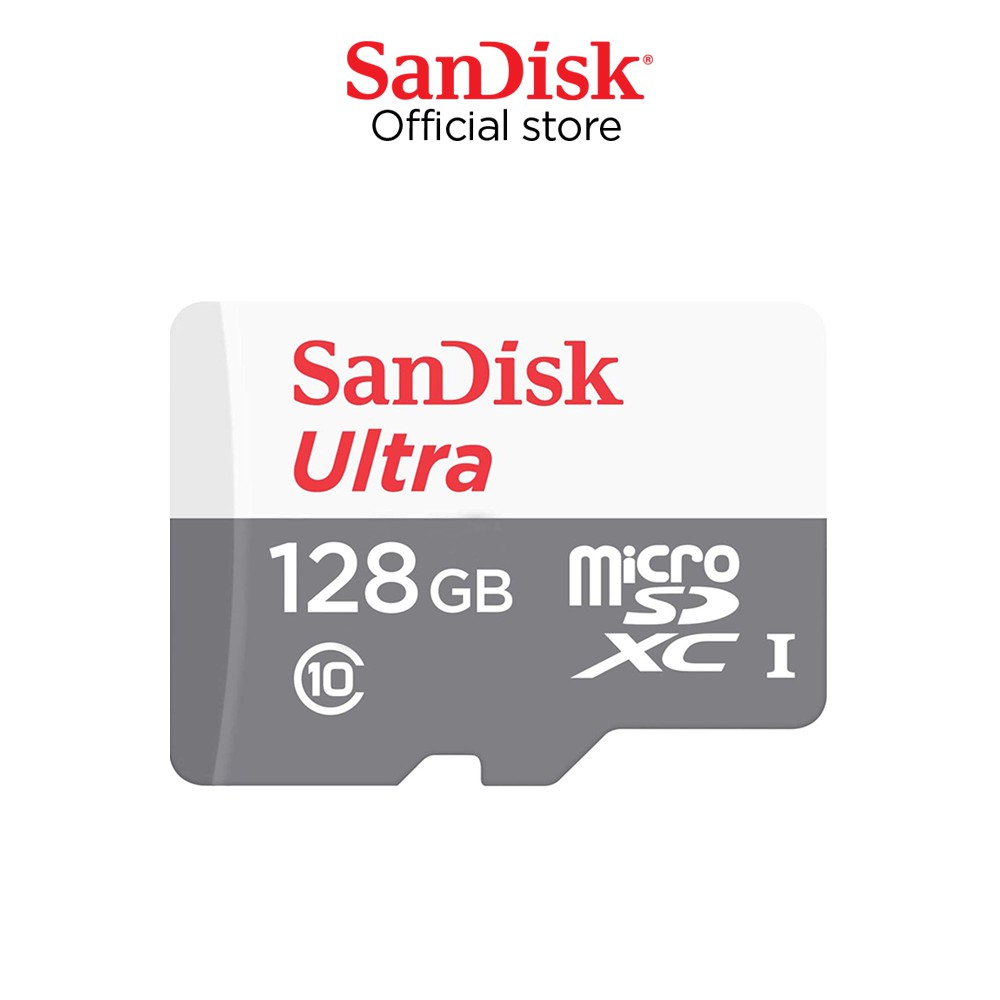 Thẻ Nhớ MicroSDHC SanDisk Ultra 32GB 64GB 128GB 256GB dùng cho camera - Hàng chính hãng