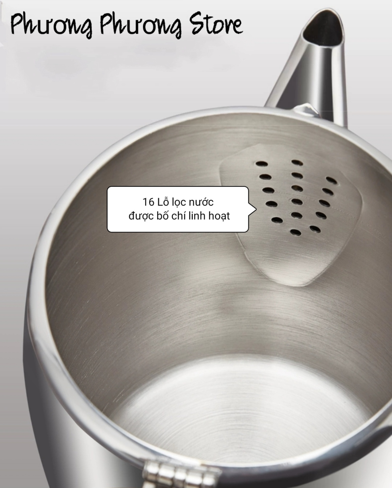 Bình đựng nước, Ca inox có nắp 2800ml có vòi giót inox SUS 304 Hàng dày sáng bóng dùng cả đời không lo hỏng