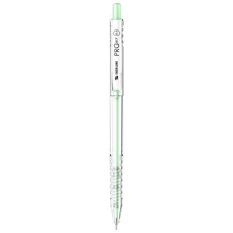 Vỉ 5 Bút Bi Pro 027 0.5 mm - Thiên Long TL-105 - Mực Xanh