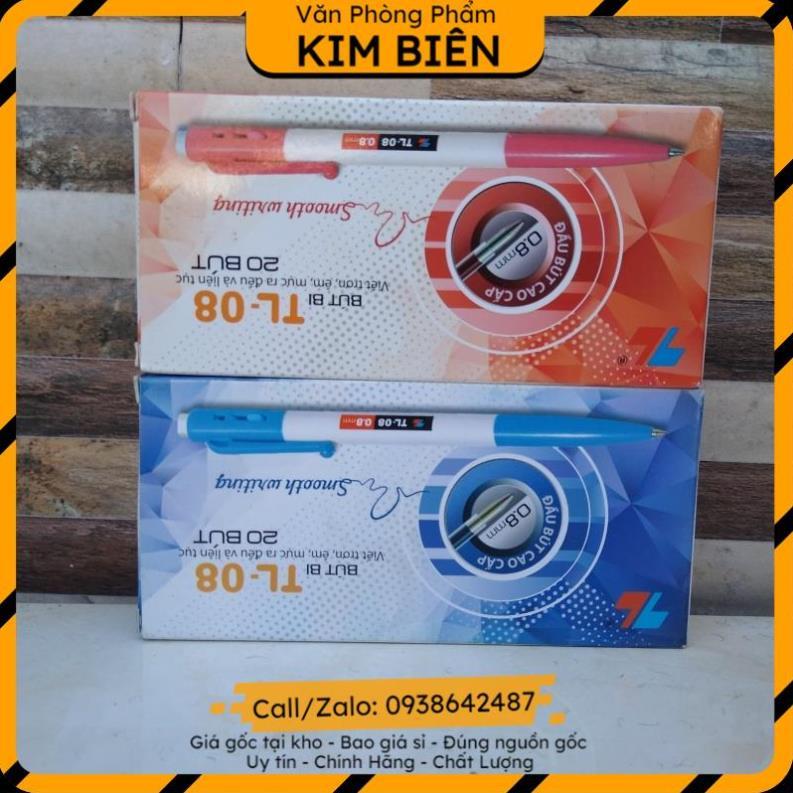 ️sỉ vpp,sẵn hàng️ Bút bii ngòi to 0.8mm(combo 20 bút) TL08 - VPP Kim Biên