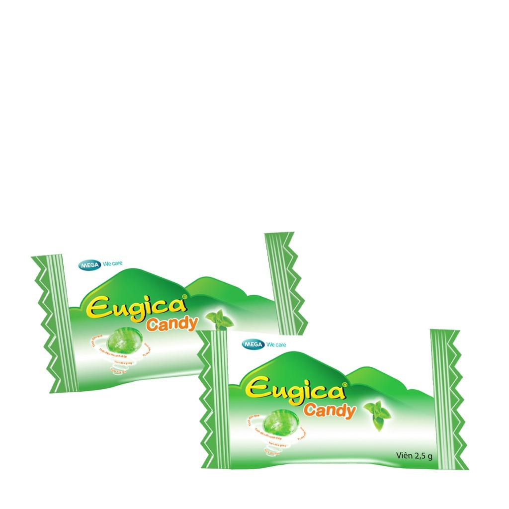 Viên ngậm thảo dược giảm ho, viêm họng, rát cổ Eugica