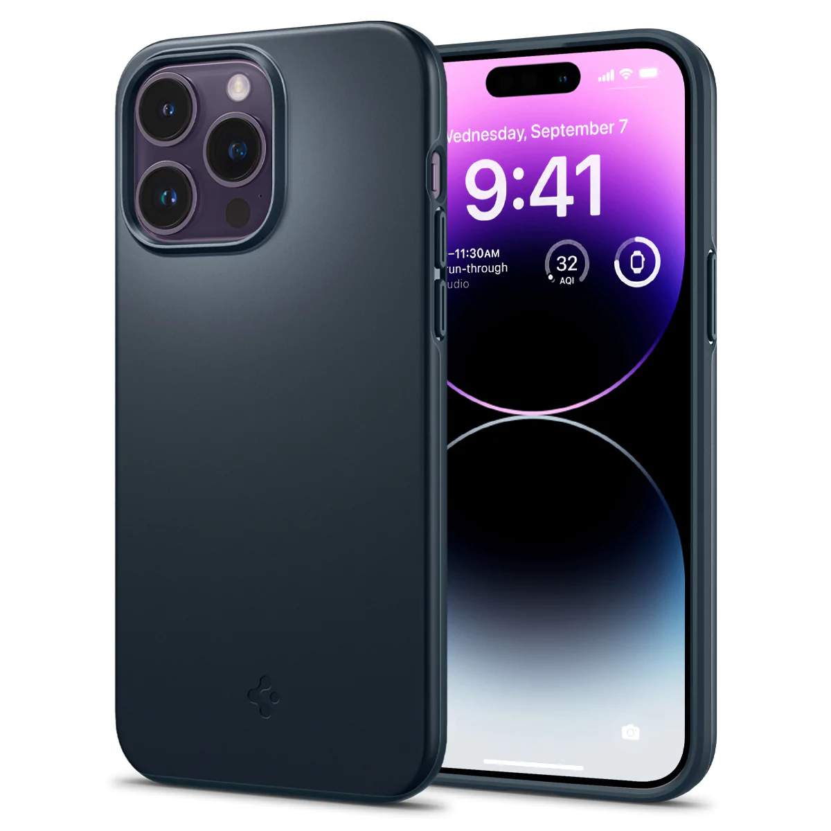 Ốp Lưng dành cho iPhone 14 Pro Max Spigen Thin Fit Case - Hàng Chính Hãng