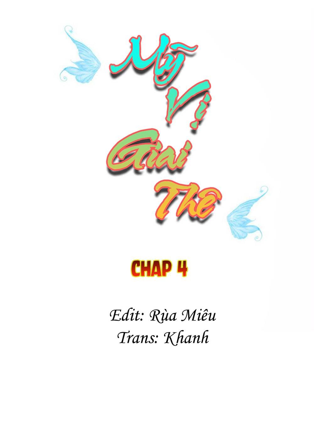 mỹ vị giai thê chapter 4 1