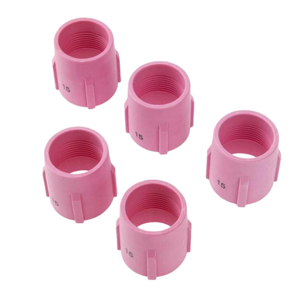 5 Chiếc Nhôm Cốc Sứ Vòi Phun 53N89 #15 Cho Pta DB SR WP17 18 26 Tig