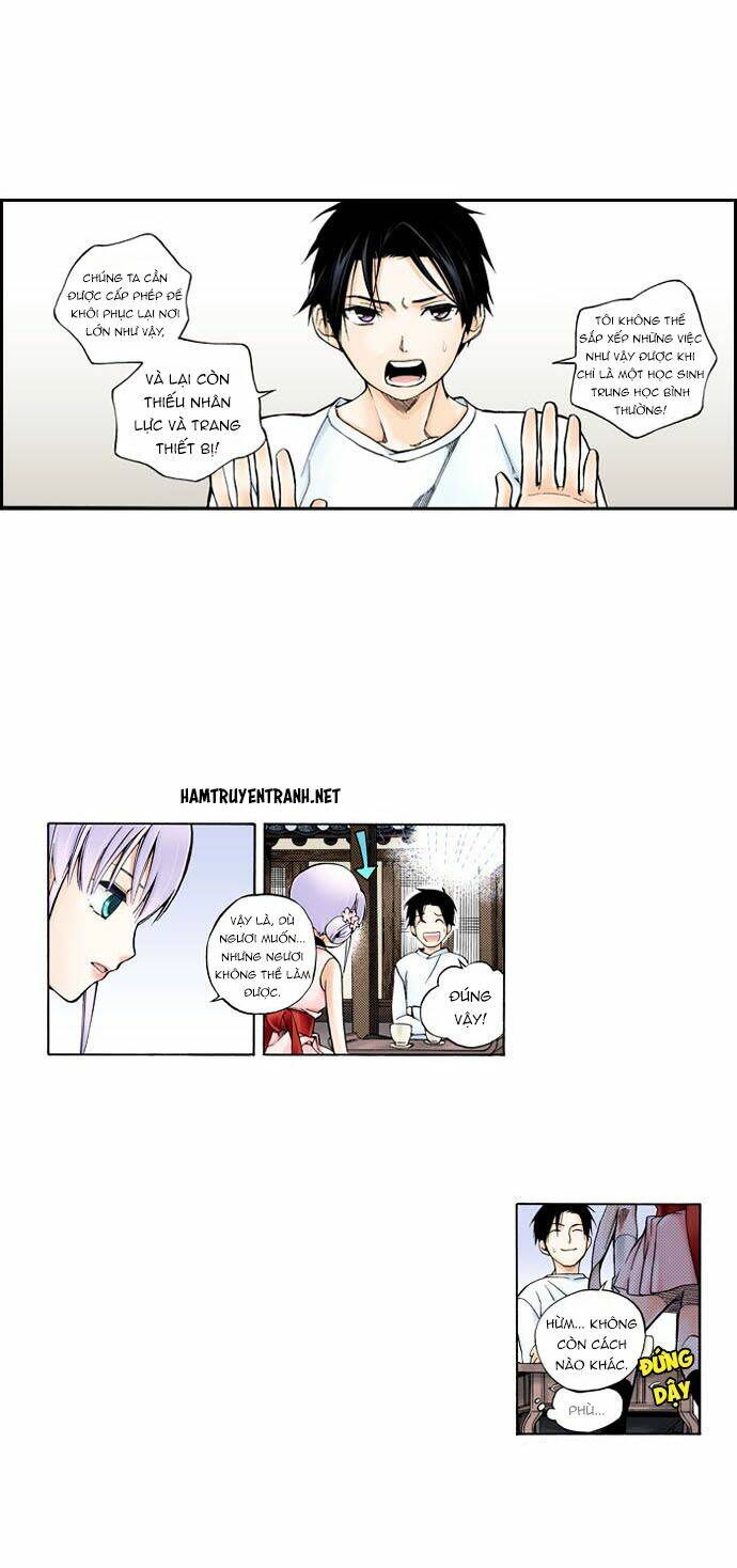 ngôi nhà của người phục chế chapter 1.5 24