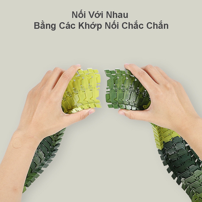 Bộ đồ chơi láp ráp đường đua ô tô khủng long cho bé, đường ray khủng long, đường đua khủng long, công viên khủng long cỡ lớn