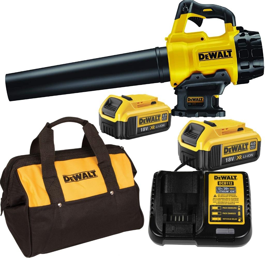 MÁY THỔI LÁ PIN CẦM TAY 18V(145 KM / H) DEWALT DCM562M2- HÀNG CHÍNH HÃNG