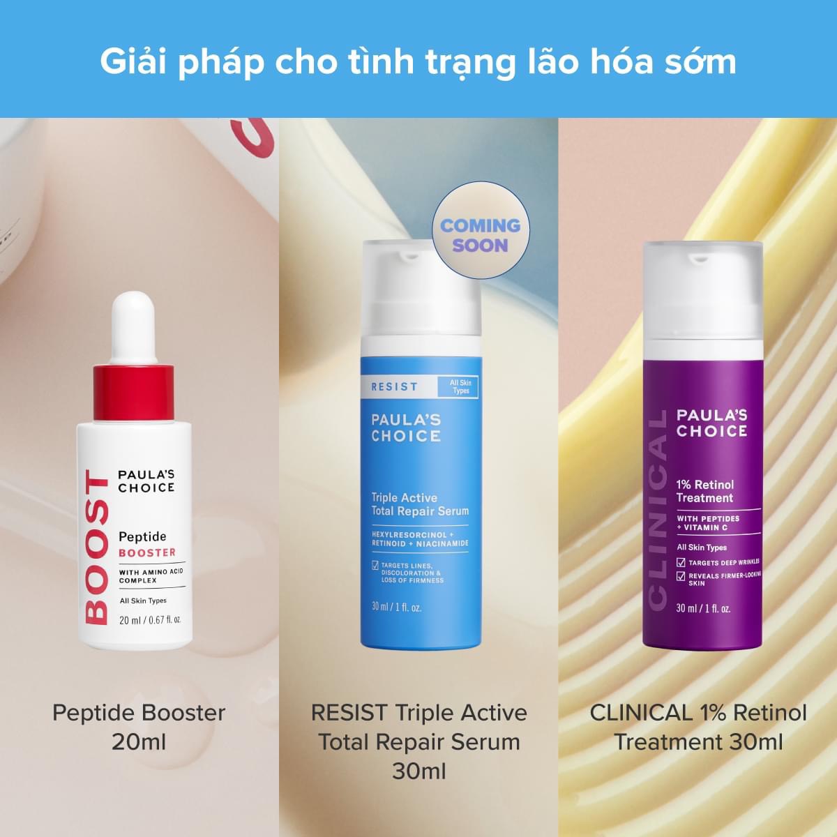 Hình ảnh [PAULA'S CHOICE] Tinh Chất Chống Lão Hóa & Mờ Thâm Nám 3 Tác Động Chuyên Sâu Triple Active Total Repair Serum 30ml(1020)