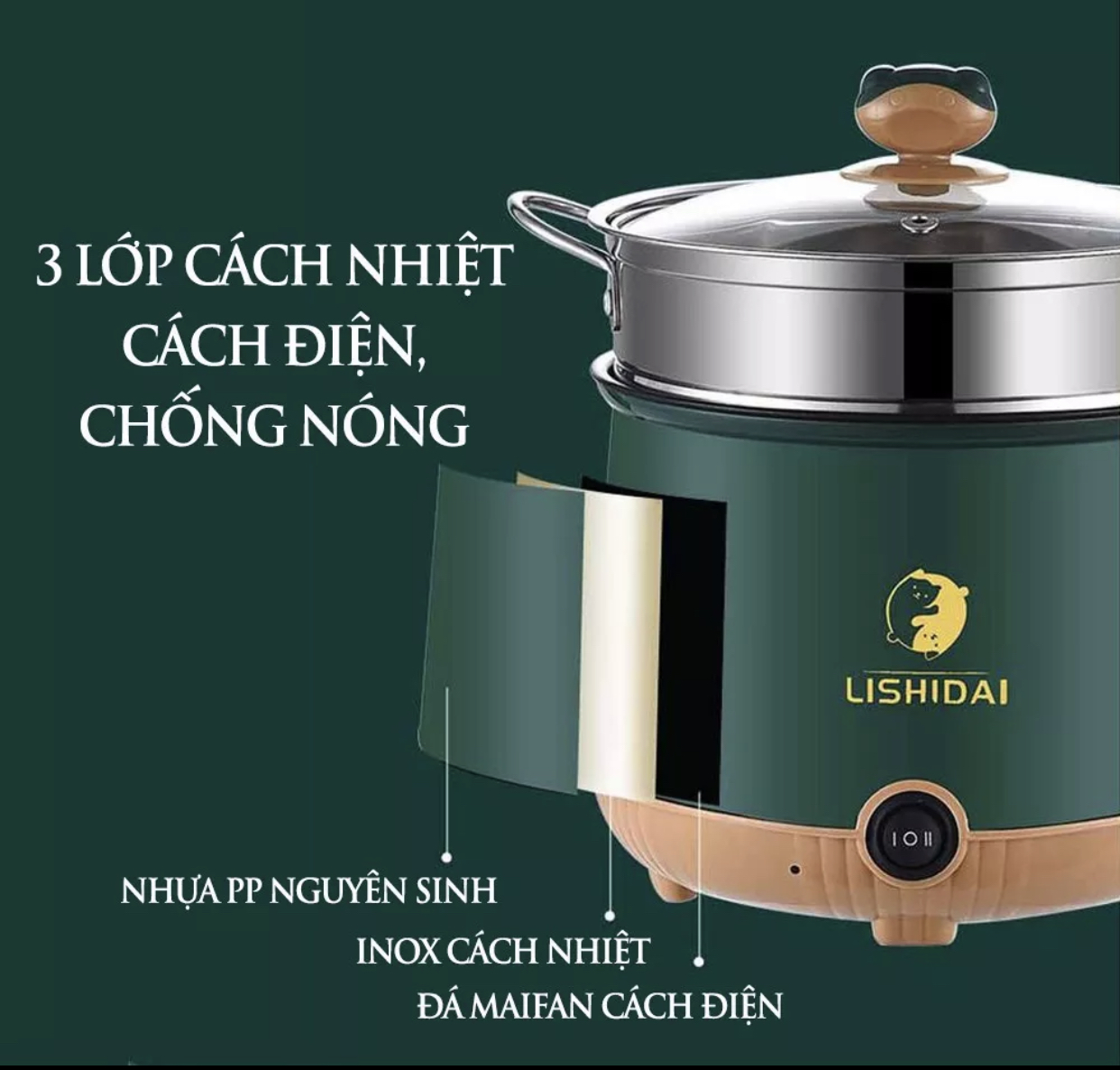 Nồi hâm đa năng