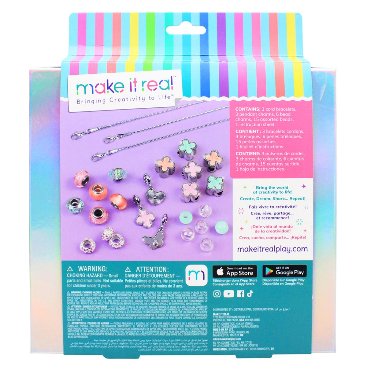 Bộ Làm Vòng Tay Cỏ Bốn Lá May Mắn - Make It Real 1734MIR