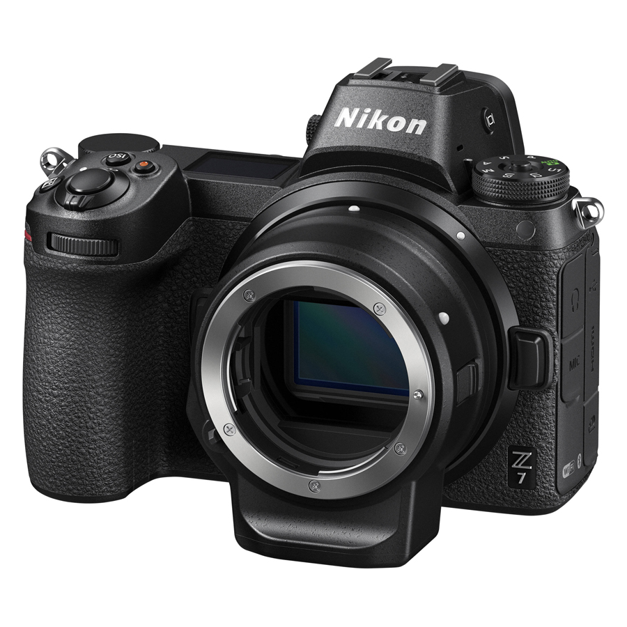 Combo Nikon: Máy Ảnh Z7 (Body) + FTZ Lens Adaptor - Hàng Chính Hãng