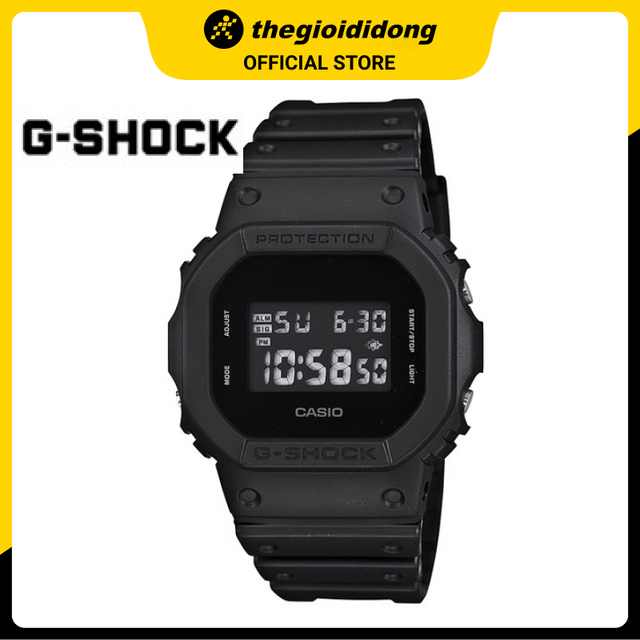 Đồng hồ điện tử Nam dây nhựa G-SHOCK DW-5600BB-1DR Đen - Hàng chính hãng