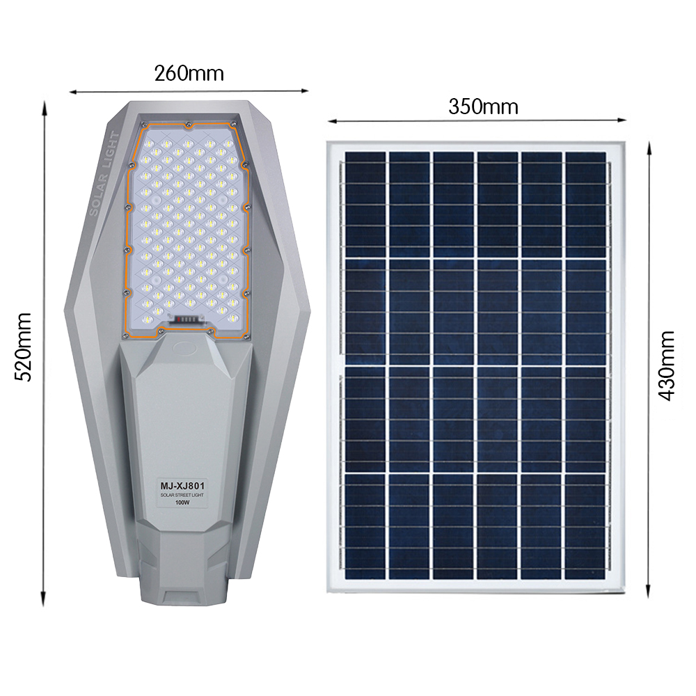 Đèn năng lượng mặt trời 1000w- cao áp MJ- XJ801, công nghệ cảm biến ánh sáng, độ bền cao- K1551