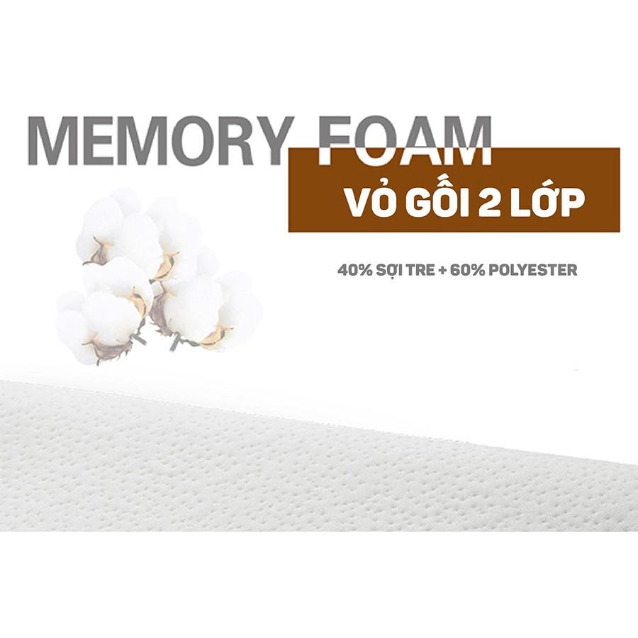 Gối Mềm HR Foam Có Lõm HLW115 (51 x 32 cm) - Trắng