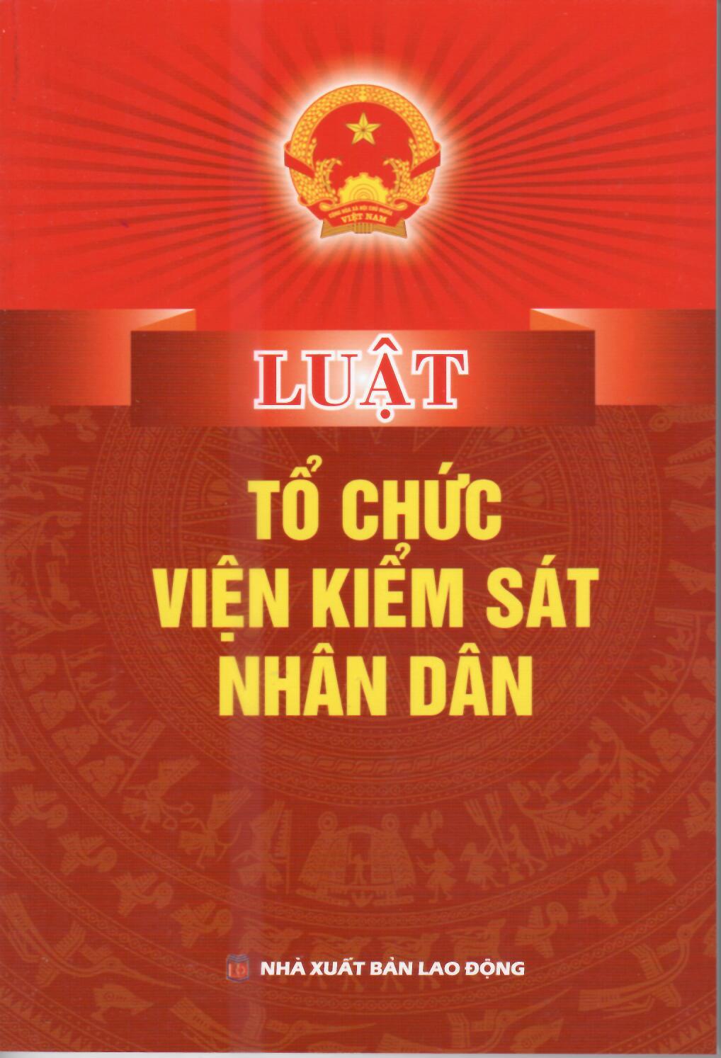 LUẬT TỔ CHỨC VIỆN KIỂM SÁT NHÂN DÂN