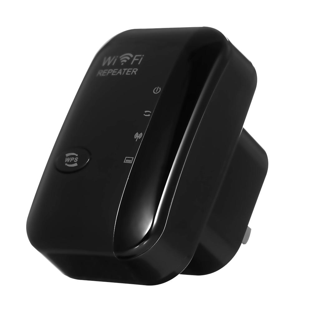 300M WiFi Signal Amplifier Wireless WiFi Repeater WiFi Range Extender with 2 Internal Antennas