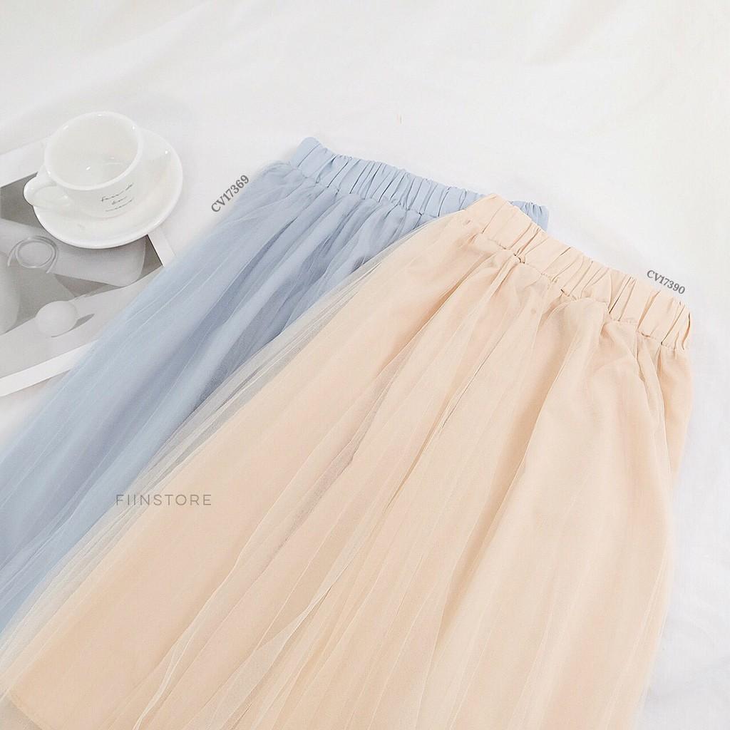Chân váy công chúa lưới TUTU nhiều màu Ulzzang - Made by Fiin