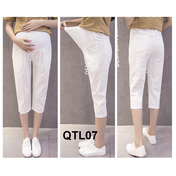 Quần bầu lửng ngố kaki QTL07