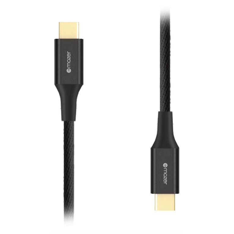 Dây Cáp Mazer ALU.DURA.TEK USBC2C Cable 3.1A (2m) - Hàng chính hãng