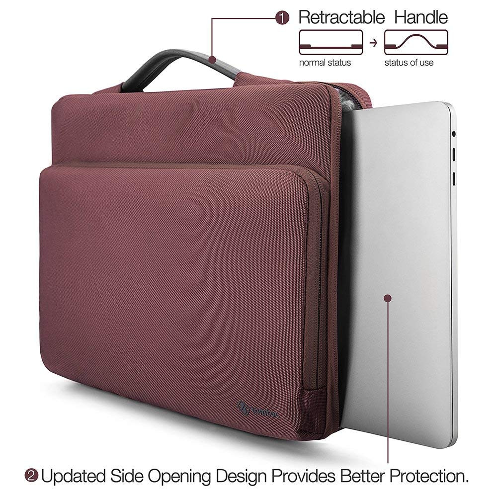 Túi Xách dành cho TOMTOC Messenger bags M a c b o o k 13"-A45-C01R- ĐỎ