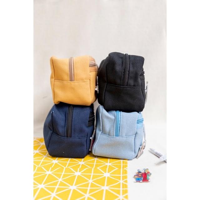 Bóp bút hộp vuông size - May’s Tote Bags