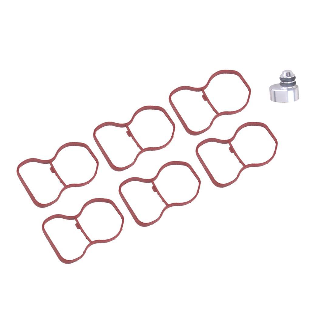 Swirl Blanks Flaps Repair Removel Set with Intake Gaskets for BMW N57 N57S E90 E91 E92 E93 F07 F10