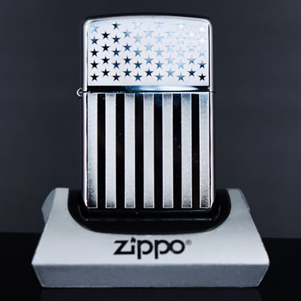 Bật Lửa Zippo 250 American Flag