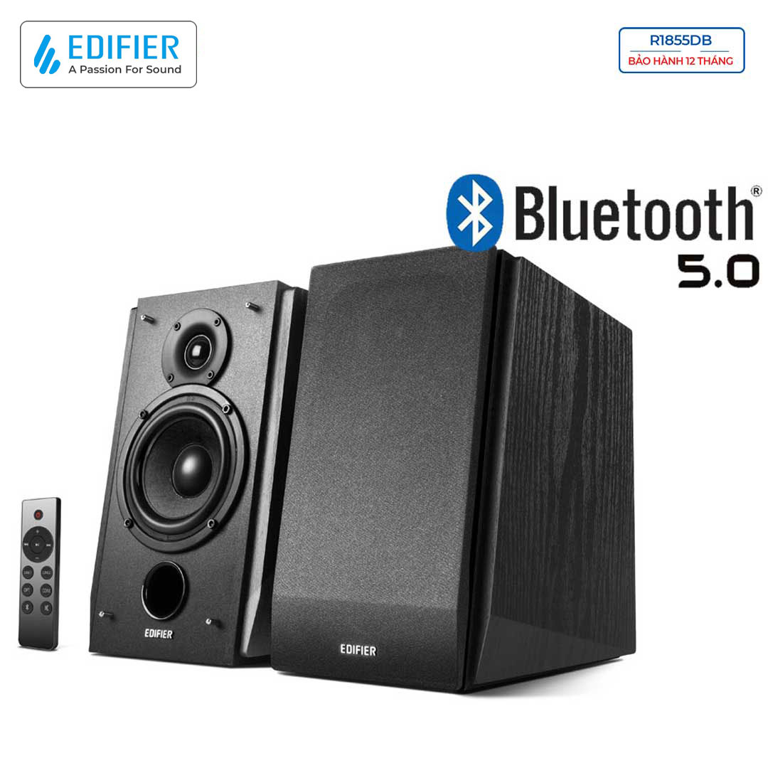 Loa bluetooth Edifier R1855DB Active 2.0 công suất 70W kết nối loa siêu trầm Hàng chính hãng