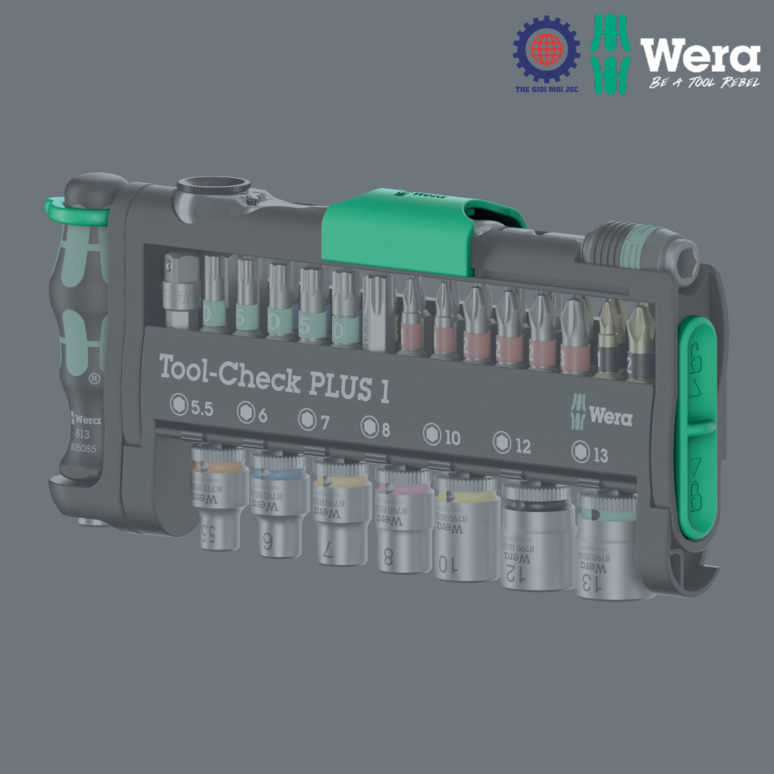 Bộ dụng cụ Wera Tools đa năng Tool-Check PLUS 1 gồm 39 cái Wera 05049055001