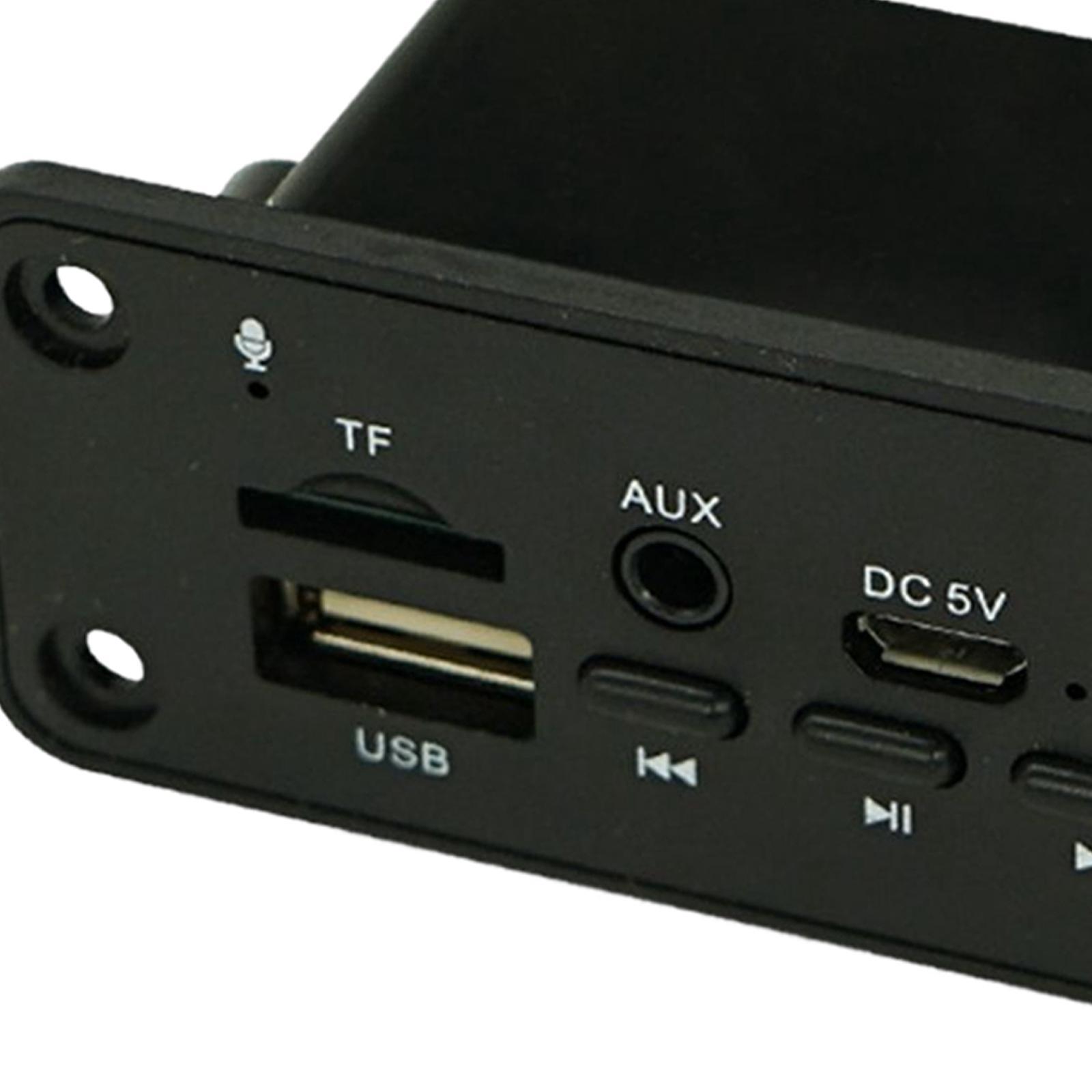 Bluetooth 5.0 MP3 Player Decoding Board Amplifier Speaker for DIY Speaker MP6