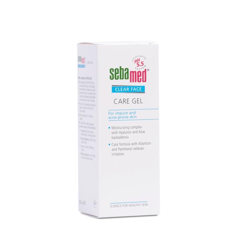 Gel dưỡng ẩm chăm sóc và bảo vệ da Sebamed Face Care Gel pH5.5 dung tích 50ml