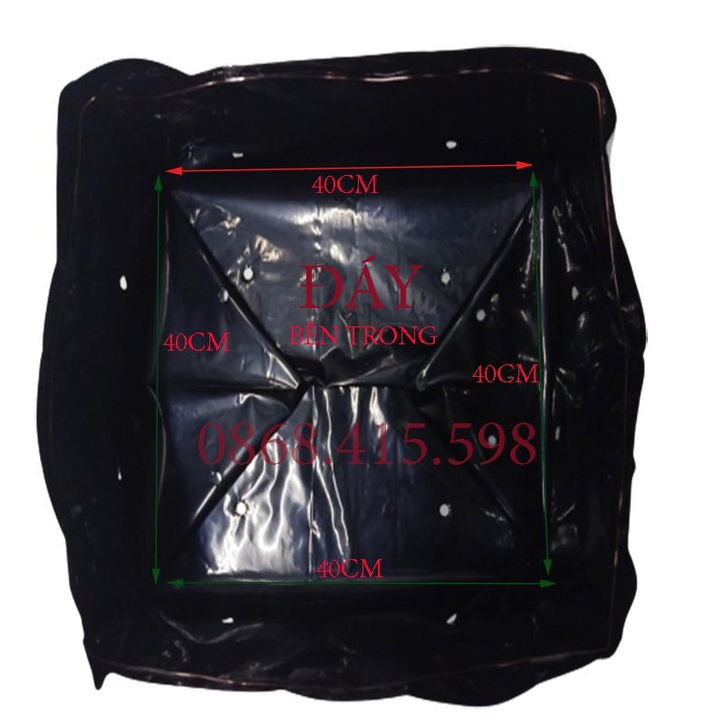 Túi trồng cây 40x40cm,Túi trồng dưa lưới,cây cảnh,cây ăn trái cở to