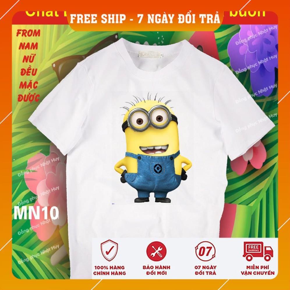Áo thun minion đẹp 8,cao cấp, bao đổi trả