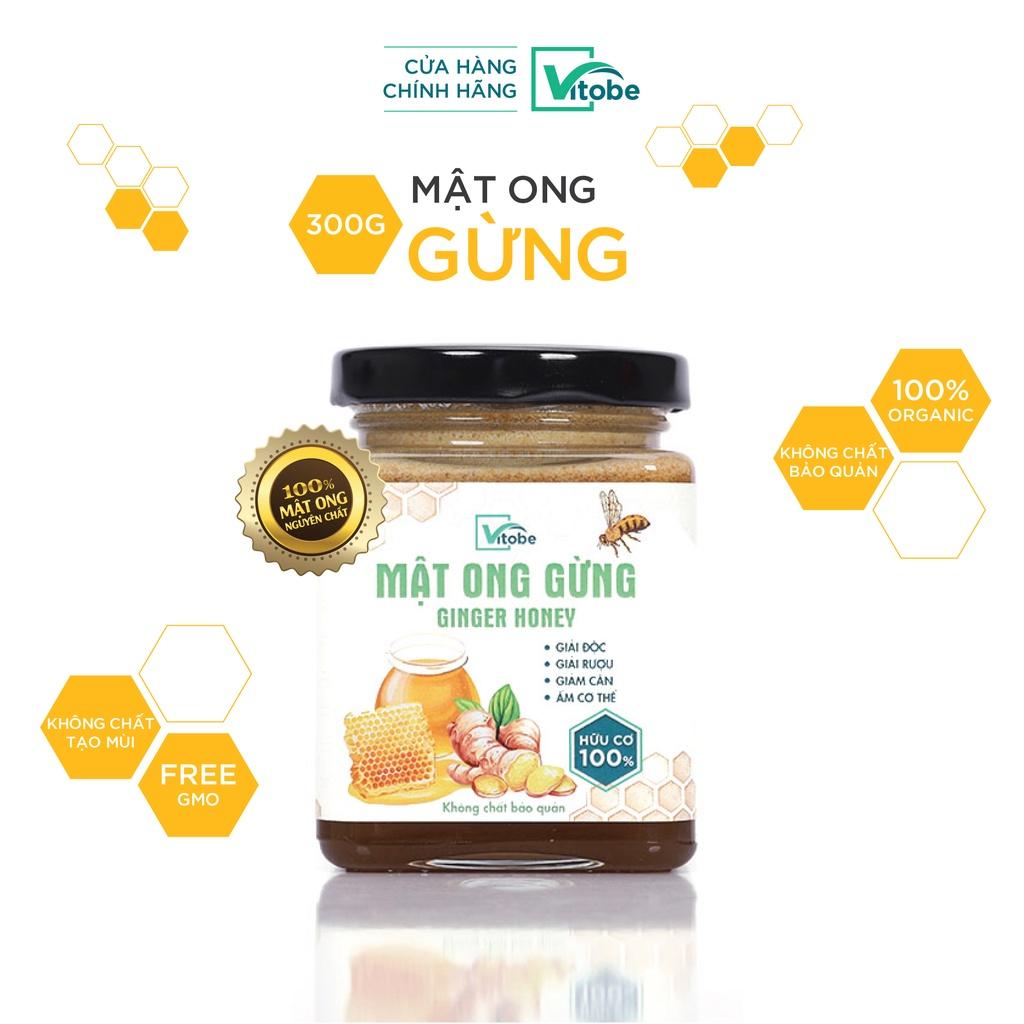 Mật Ong Gừng Vitobe - Hữu Cơ 100%
